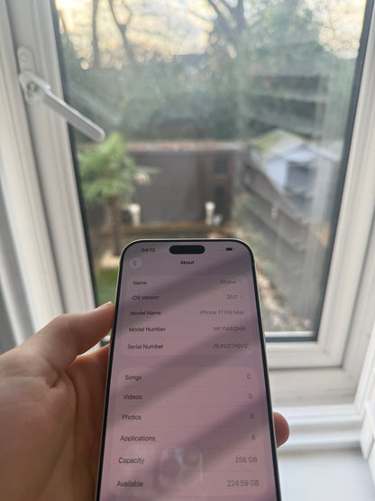 iPhone 17 Pro Max